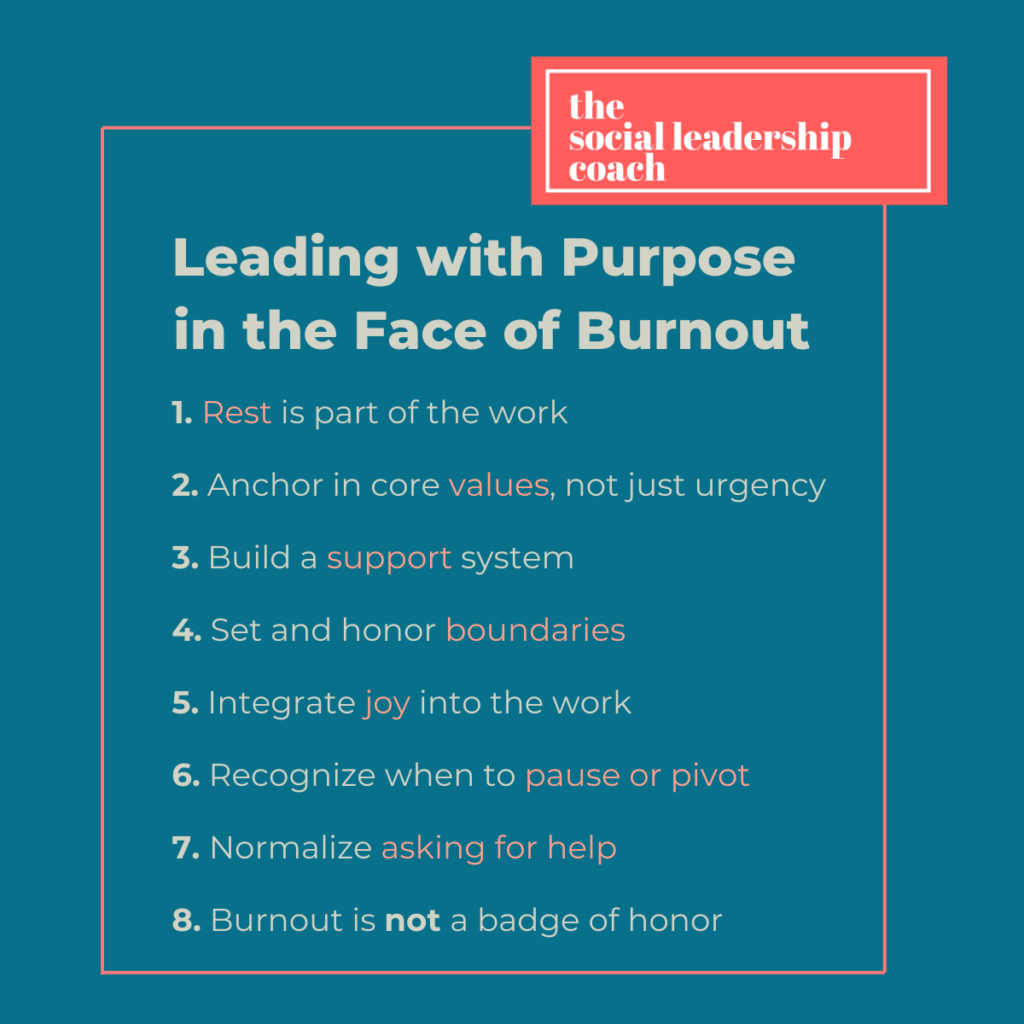 Leading with Purpose in the Face of Burnout 2