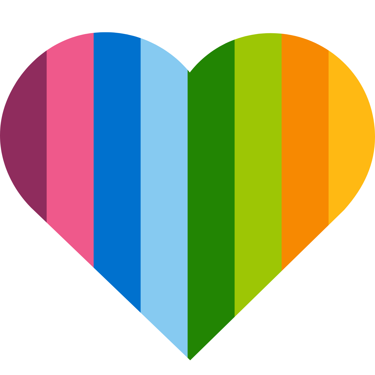Vibrant rainbow heart representing joy, love, and self-connection — reflecting The Social Leadership Coach’s inclusive approach to mindful leadership.