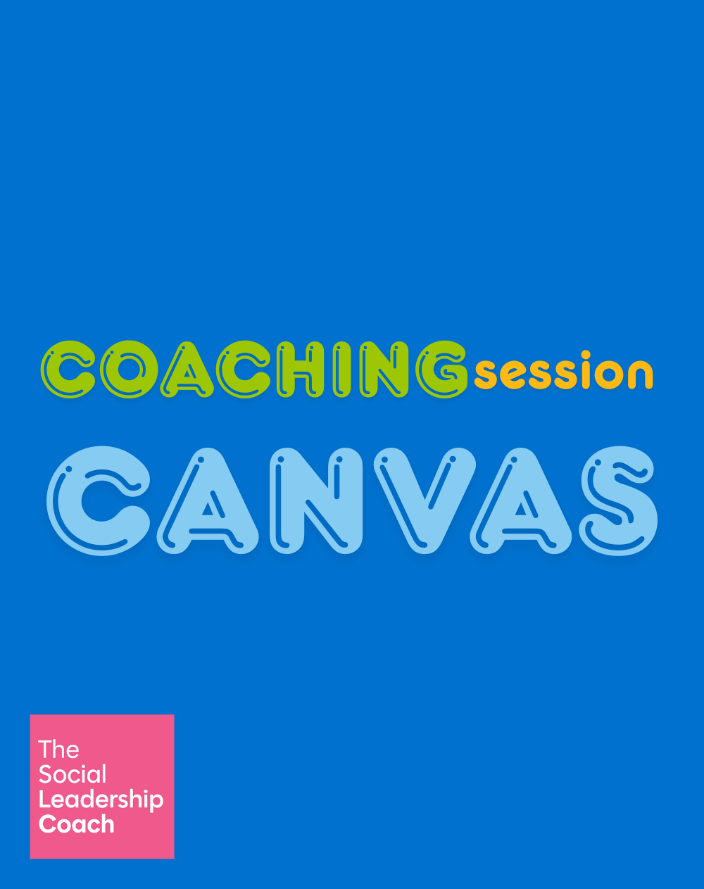 Coaching Session Canvas (Printable PDF)