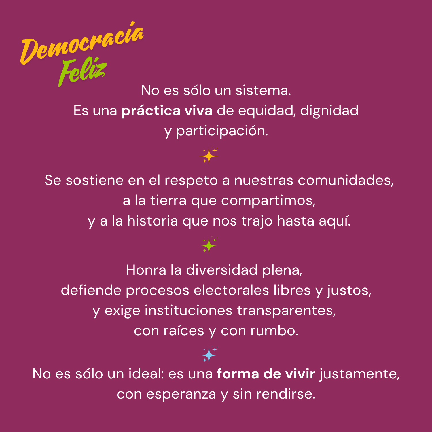 Democracia Feliz