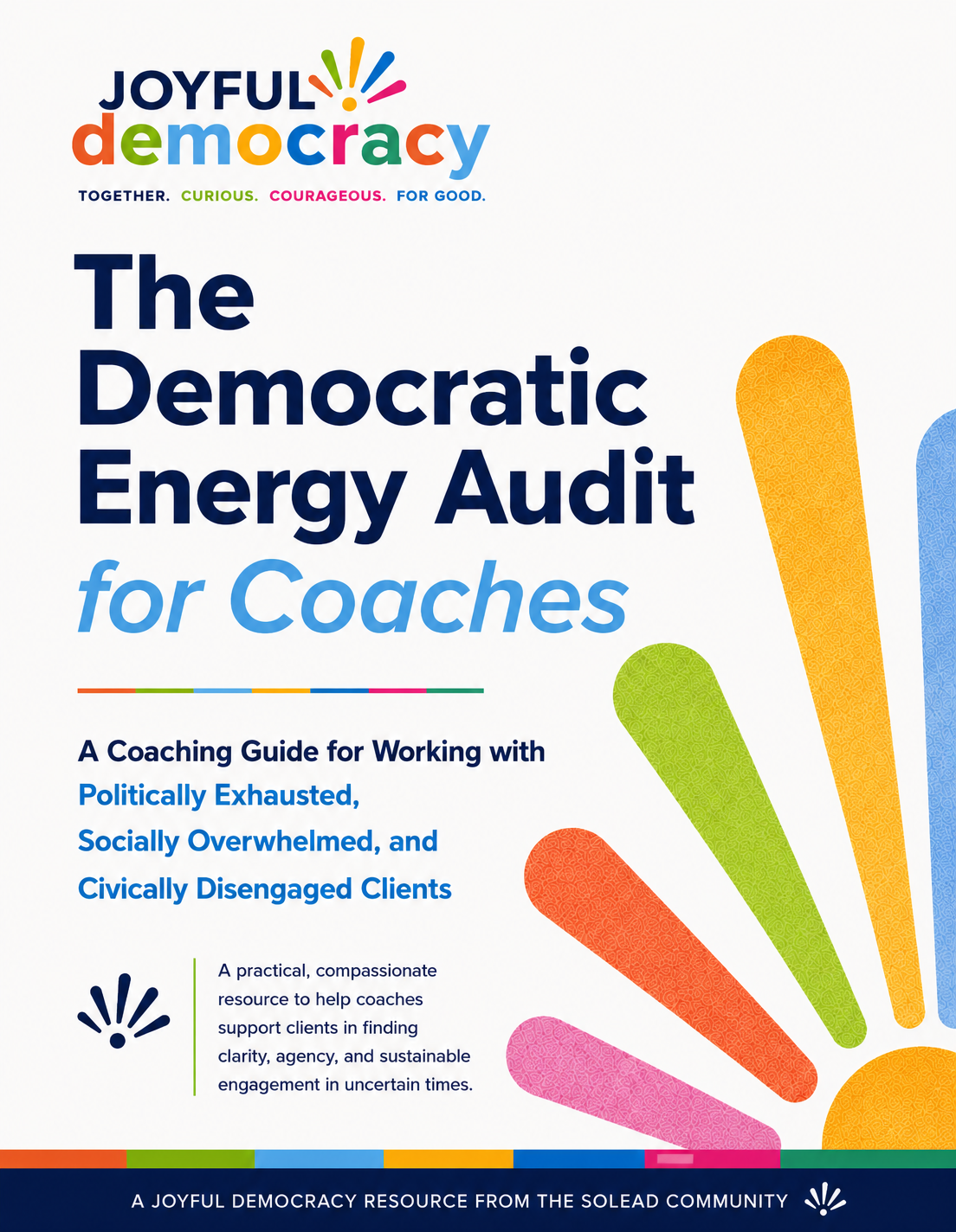 The Democratic Energy Audit for Coaches: A Coaching Guide 1 The Democratic Energy Audit for Coaches: A Coaching Guide